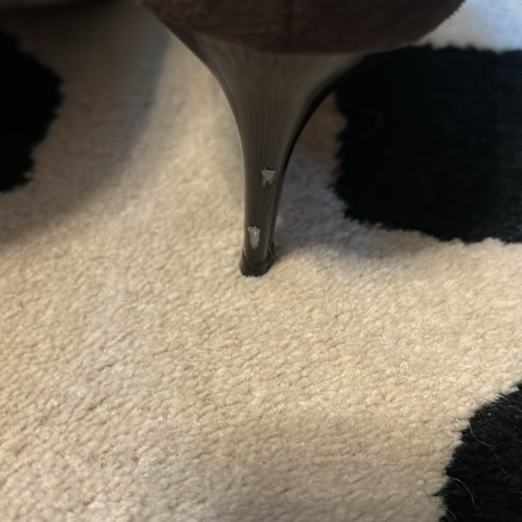 Jimmy Choo chocolate brown suede boots size 38.5 - Picture 4 of 7